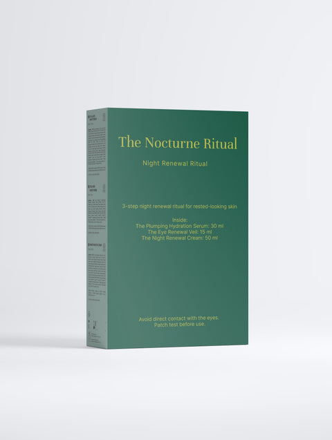 Reverse of the The Nocturne Ritual presentation box showing printed product information.