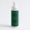 Maktafa The Radiance Ritual: Bloom Cleanse bottle on a pale grey background.