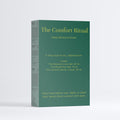 Reverse of the The Comfort Ritual presentation box showing printed product information.