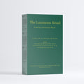 Reverse of the The Luminous Ritual presentation box showing printed product information.