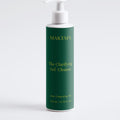 Maktafa The Balance Ritual: Clarifying Gel Cleanse bottle on a pale grey background.